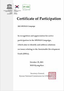 Certificate of Participation